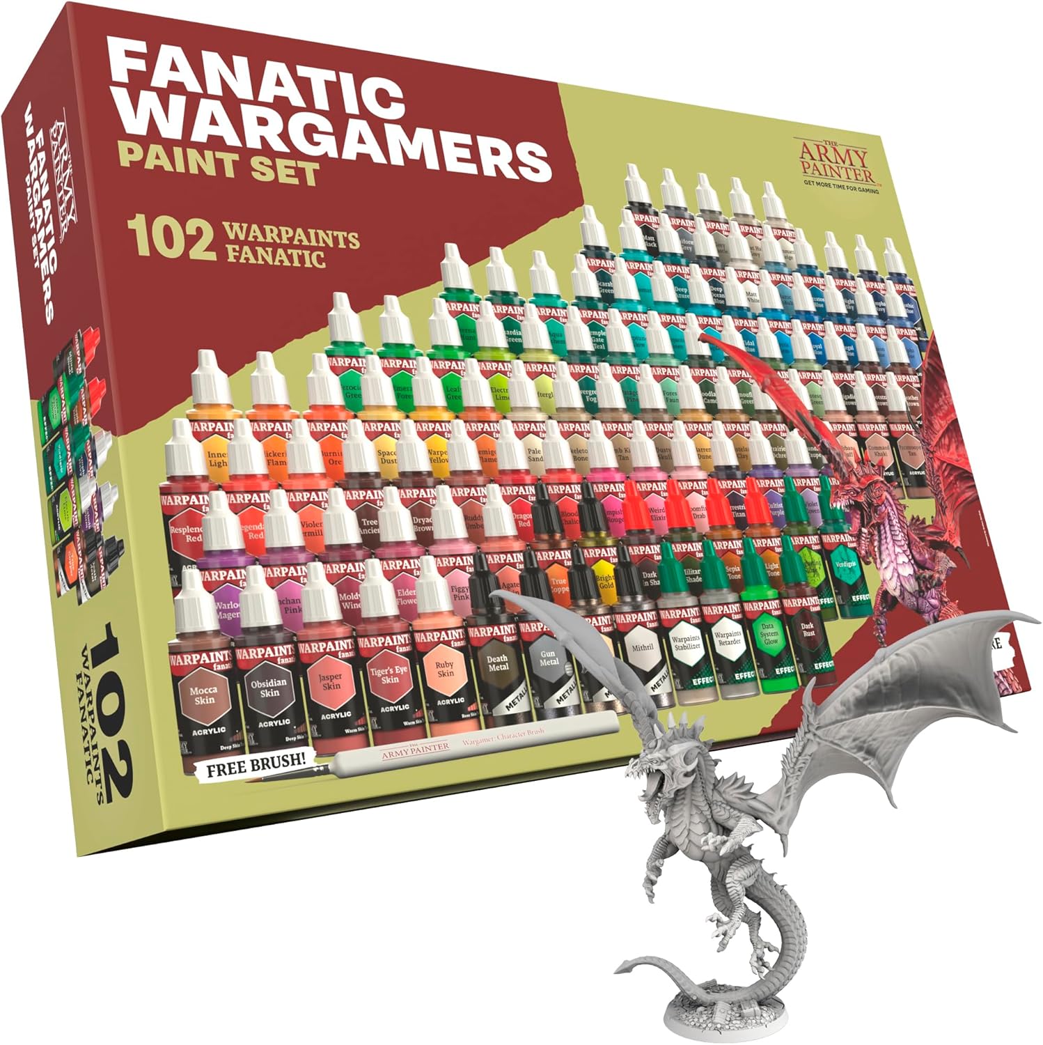 Army Painter Warpaints Fanatic Wargamers Paint Set (102 paints)