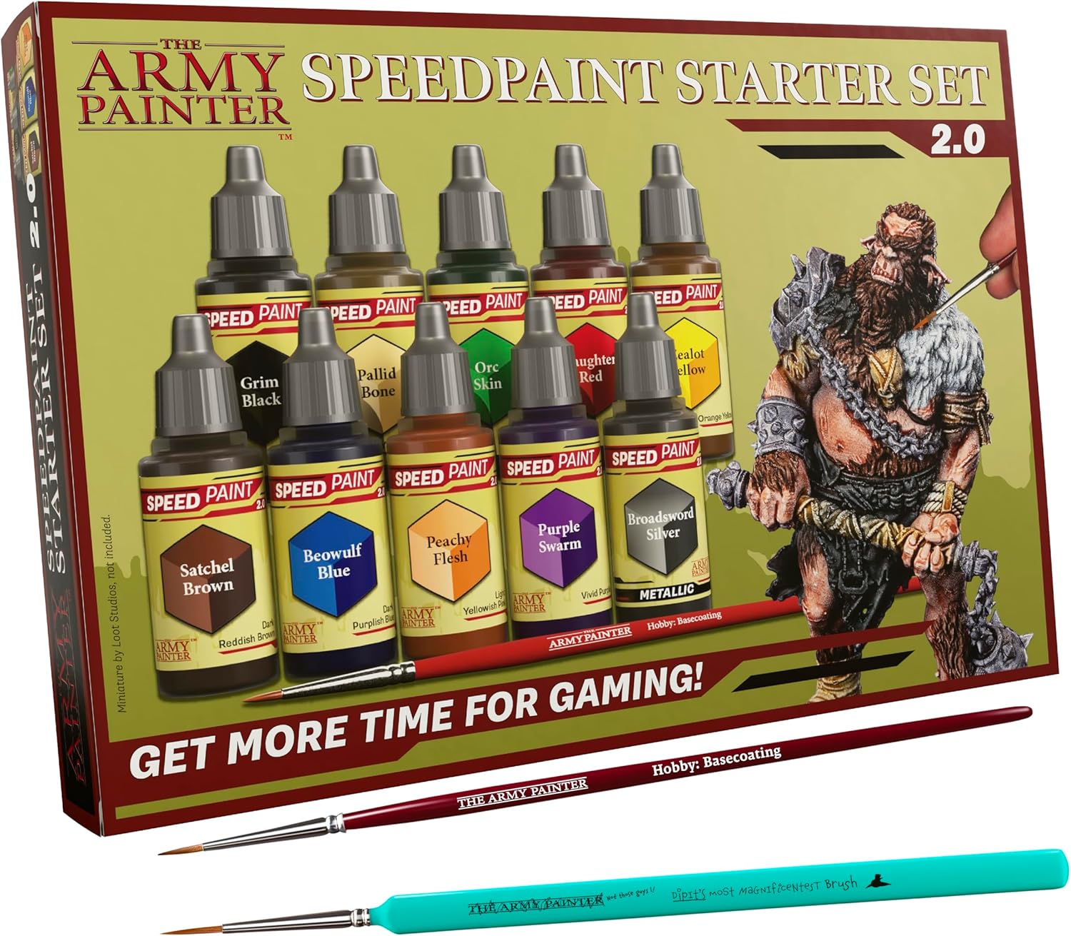 Army Painter Speedpaint 2.0 Starter Paint Set Variant (10 paints + Brush)