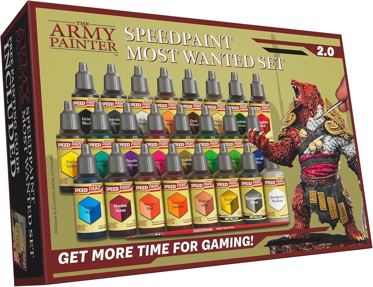 Army Painter Speedpaint 2.0 Most Wanted Paint Set (24 paints)
