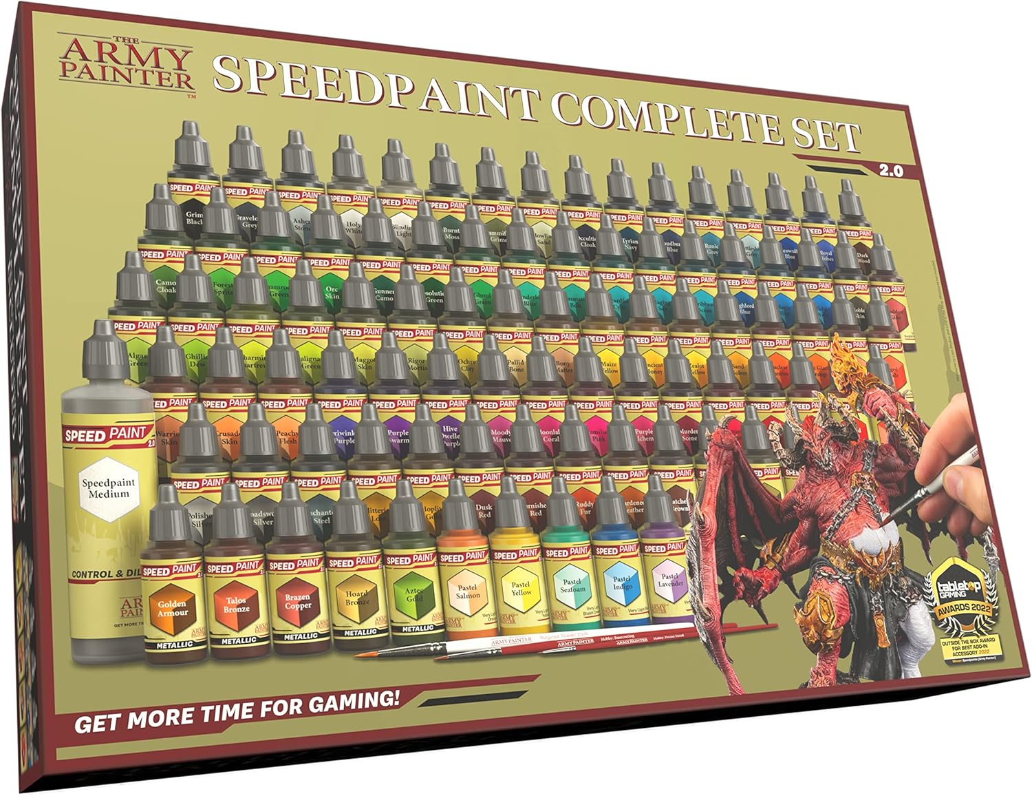 Army Painter Speedpaint 2.0 Complete Paint Set (90 paints)