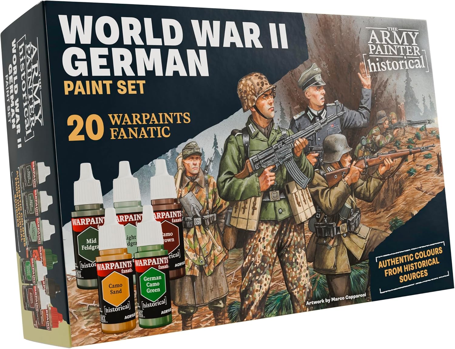 Army Painter Historical: WWII German Paint Set (20 paints)