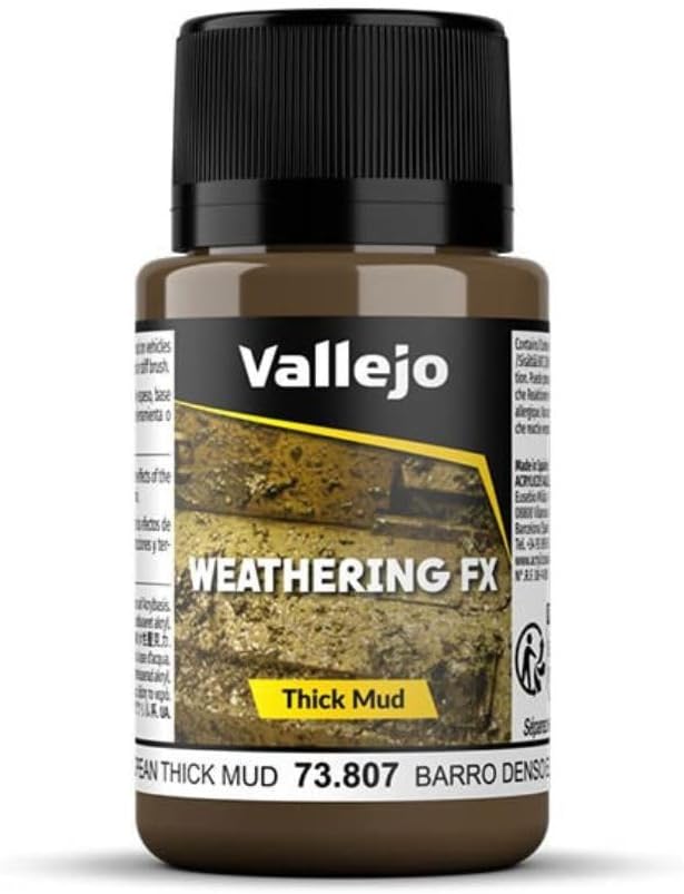 Vallejo Weathering FX European Thick Mud 40ml