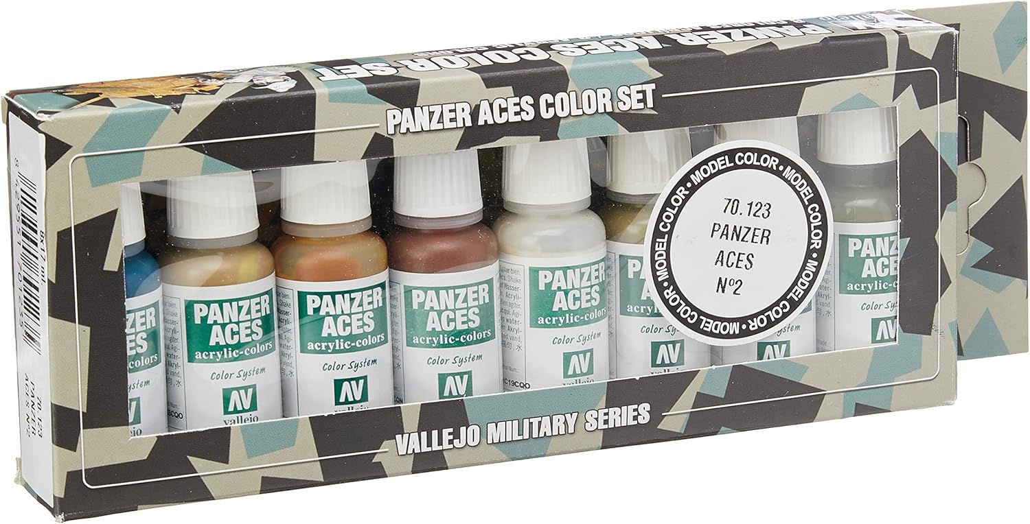 Vallejo Panzer Aces No. 2 Paint Set