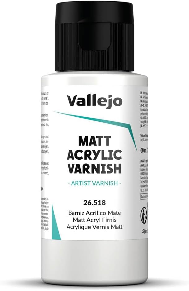 Vallejo Permanent Acrylic Varnish Matte 60ml