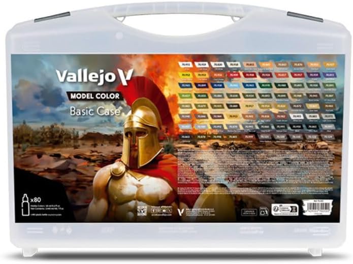 Vallejo Model Color Basic Case (80 paints)