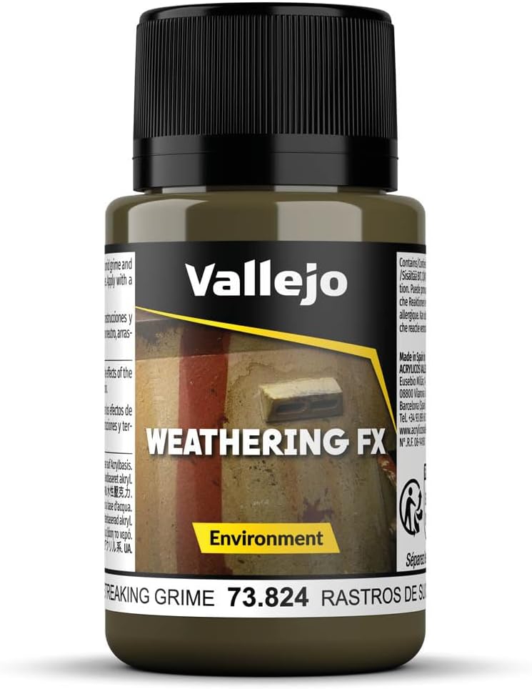 Vallejo Streaking Grime Model Paint Kit 40ml