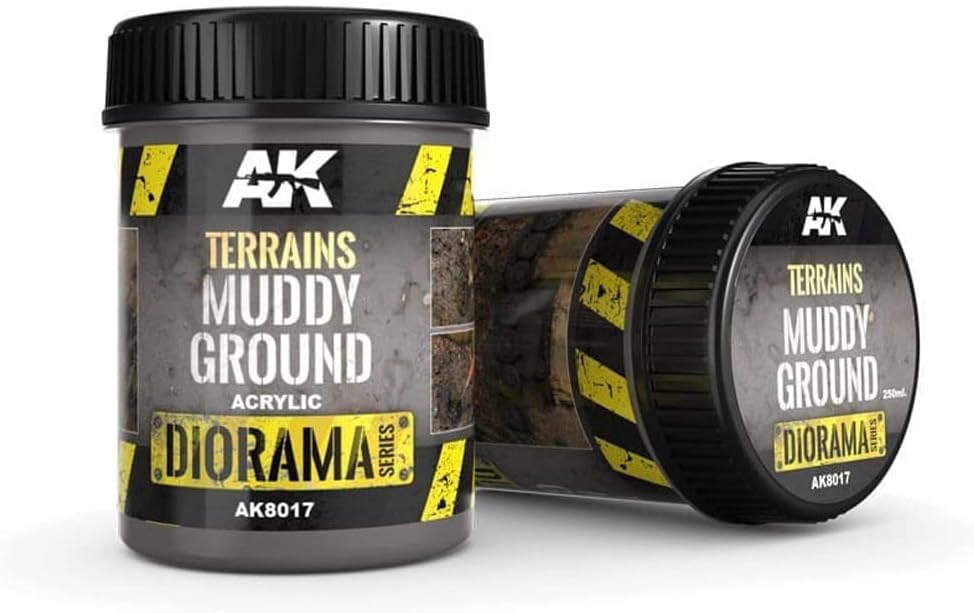 AK Interactive Terrains Mud Soil Effect Paste 250ml
