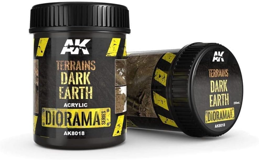 AK Interactive Diorama Effects Dark Earth Terrain 250ml