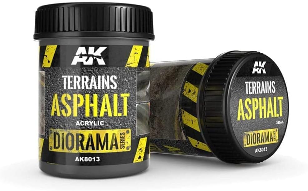 AK Interactive Terrain Asphalt 250ml