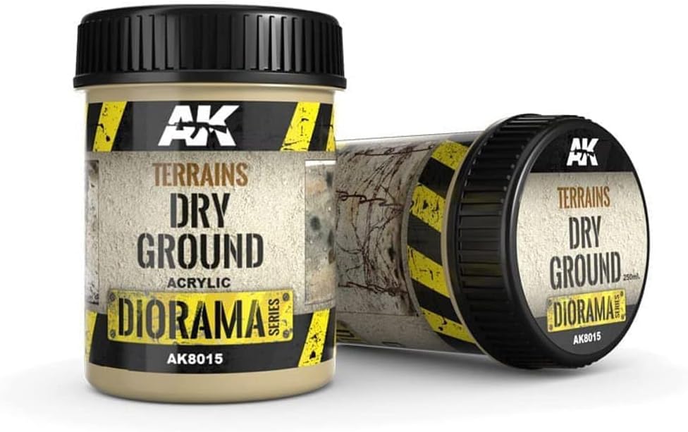 AK Interactive Diorama Effects Dry Ground Terrain 250ml