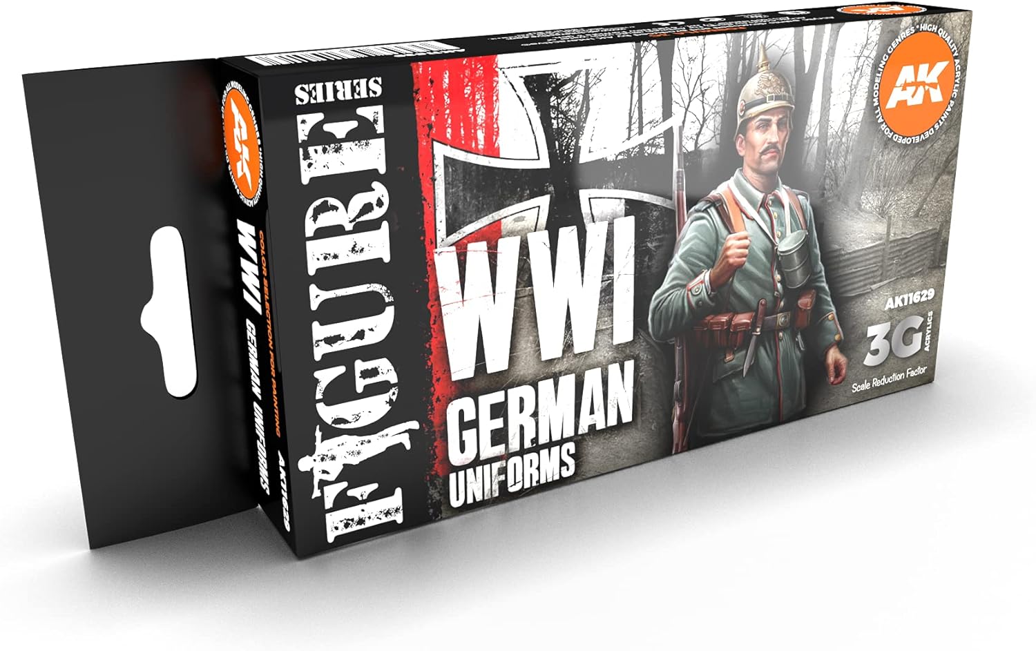AK Interactive 3G WWI German Uniform Acrylic Paint Set