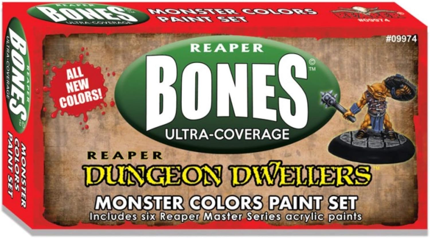 Reaper Dungeon Dwellers Monster Colors Paint Set