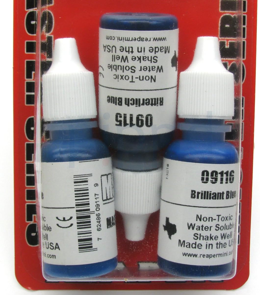 Reaper Master Series Triads Vivid Blues (3 x 0.5oz)
