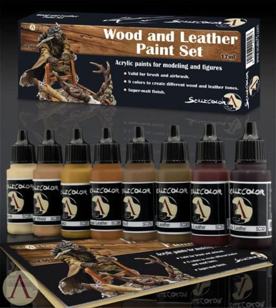 Scale 75 Scale Color Brown Paint Set (8x17ml)