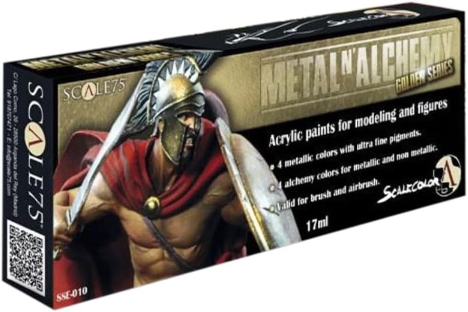 Scale 75 Scale Color Metal'N Alchemy Golden Series (8x17ml)