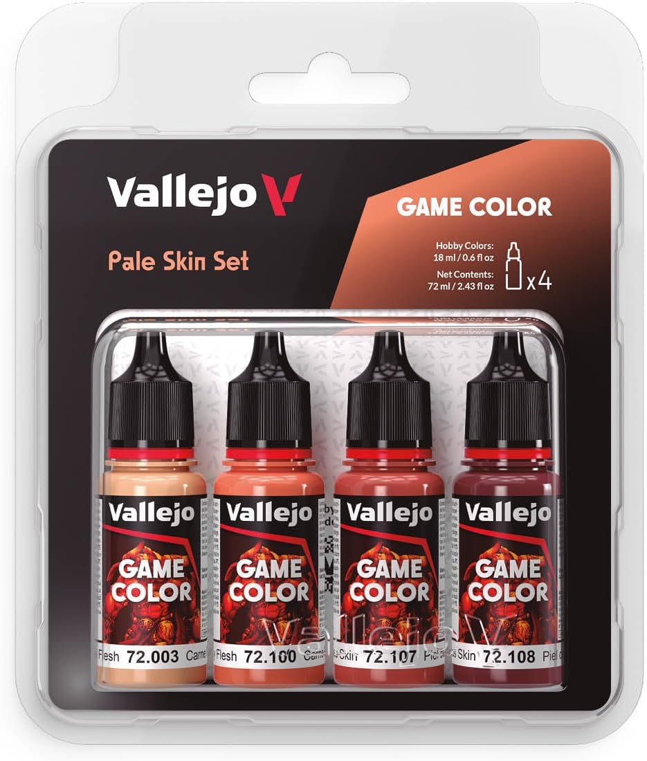 Vallejo Game Color Pale Skin Color Set (4x18ml)
