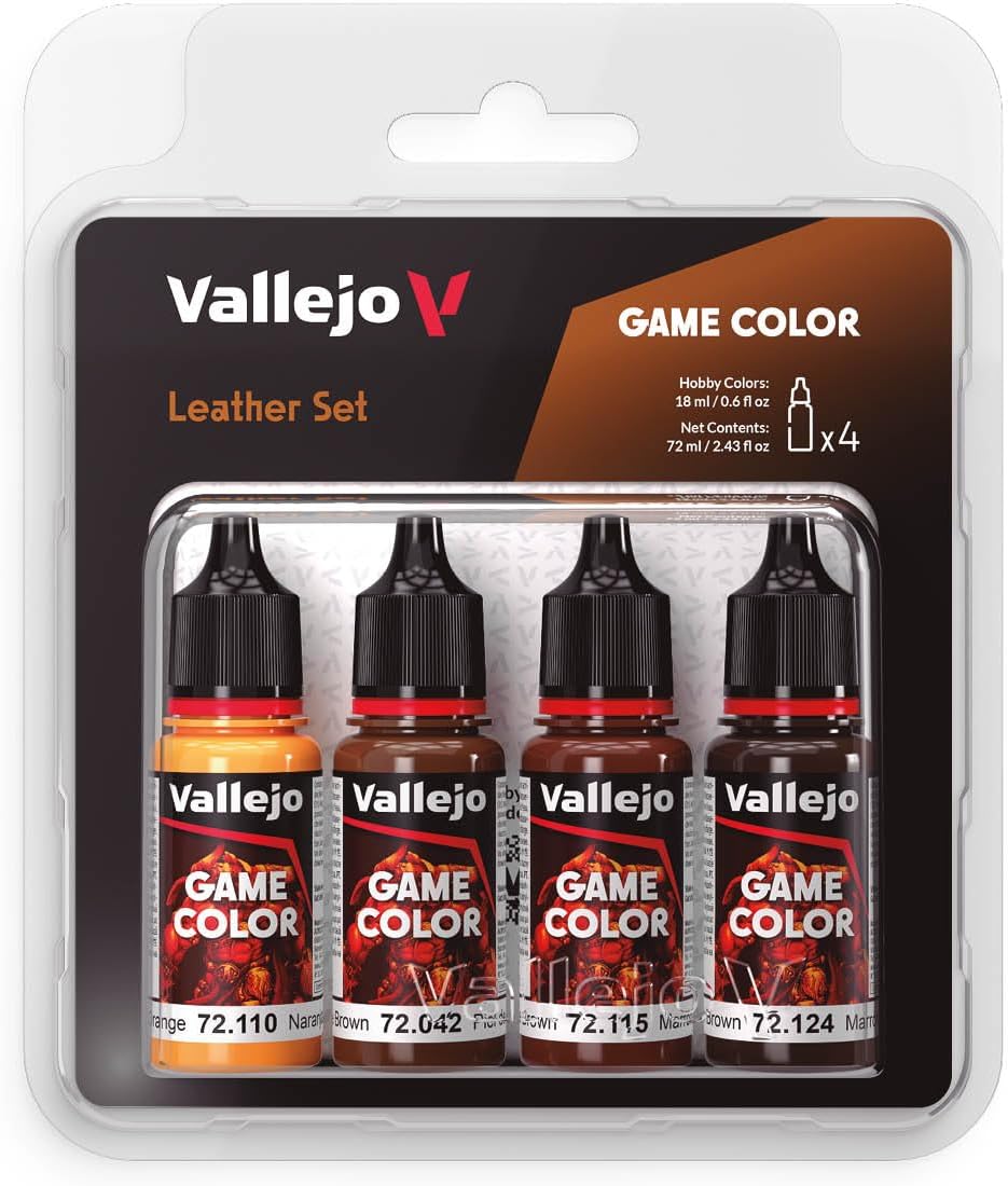 Vallejo Game Color Leather Color Set (4x18ml)