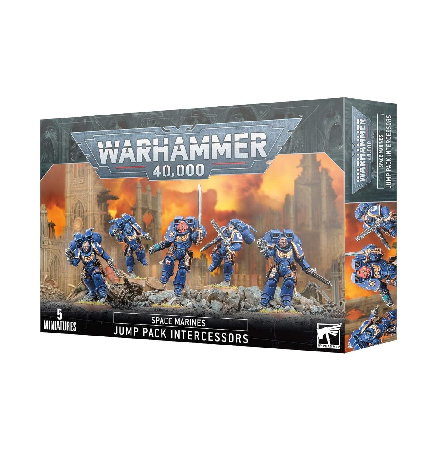 Games Workshop Warhammer 40,000 - Space Marines: Jump Pack Intercessors