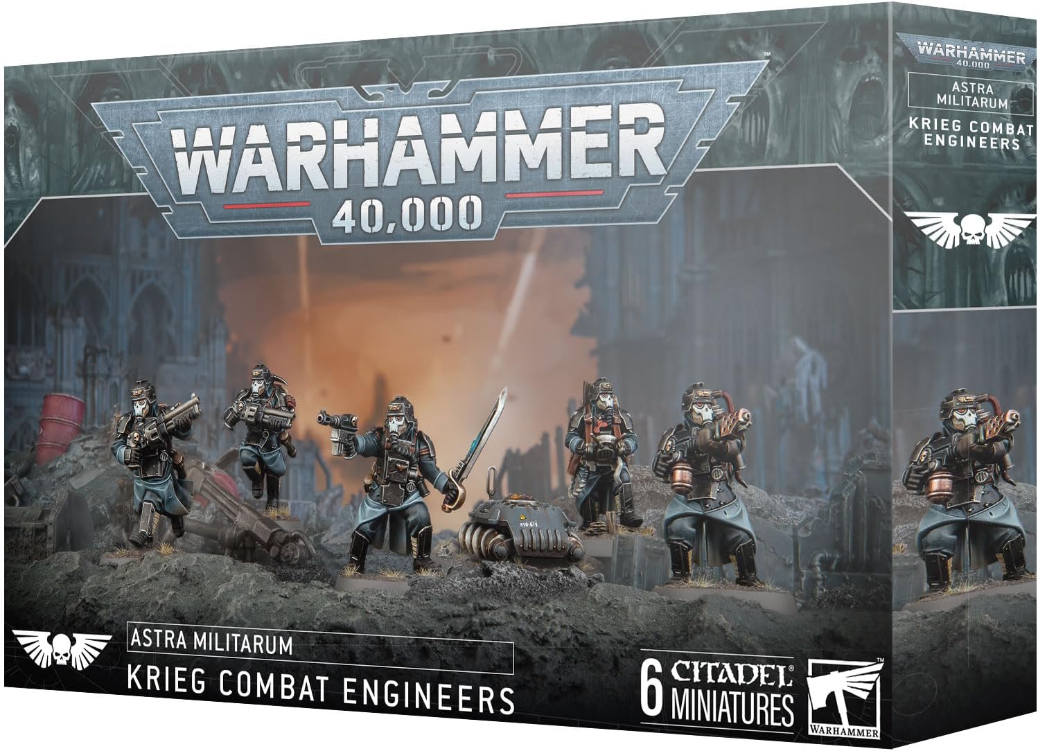 Games Workshop Warhammer 40,000 - Astra Militarum: Krieg Combat Engineers