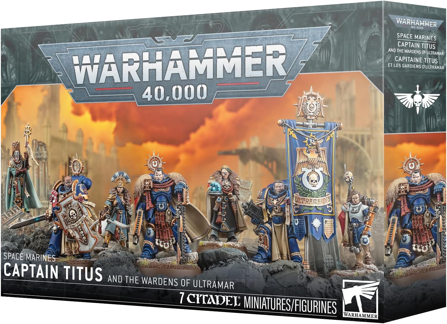 Games Workshop Warhammer 40K - Space Marines: Captain Titus and The Wardens of Ultramar