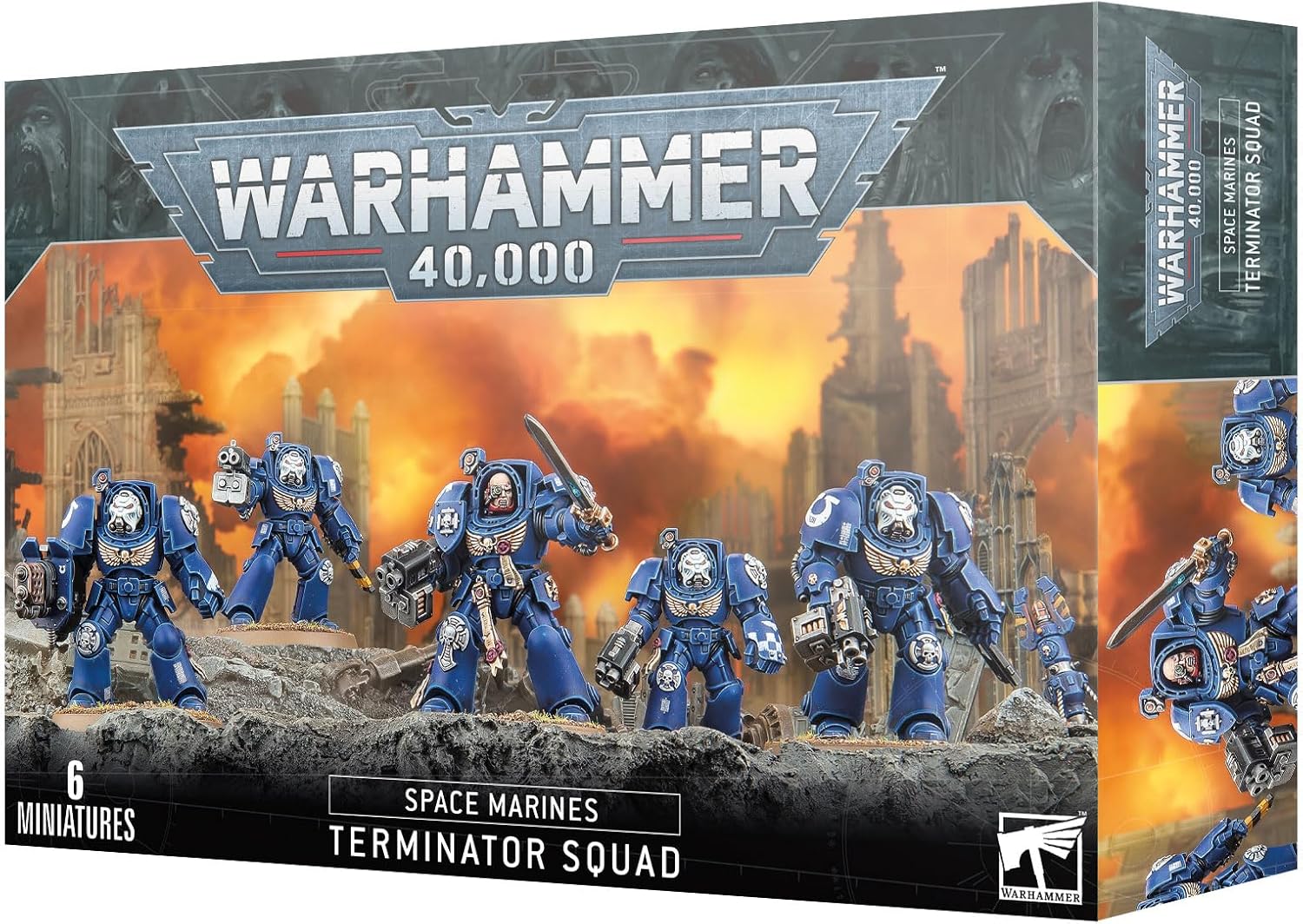 Games Workshop Warhammer 40,000 - Space Marines: Terminator Squad (2023 Edition)