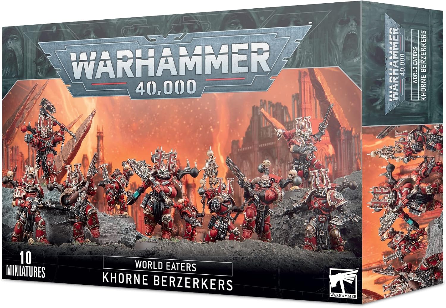 Games Workshop Warhammer 40,000 World Eaters: Khorne Berzerkers