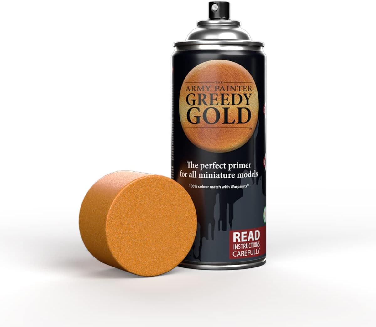 The Army Painter Colour Primer Greedy Gold, 400 mL Acrylic Spray Primer