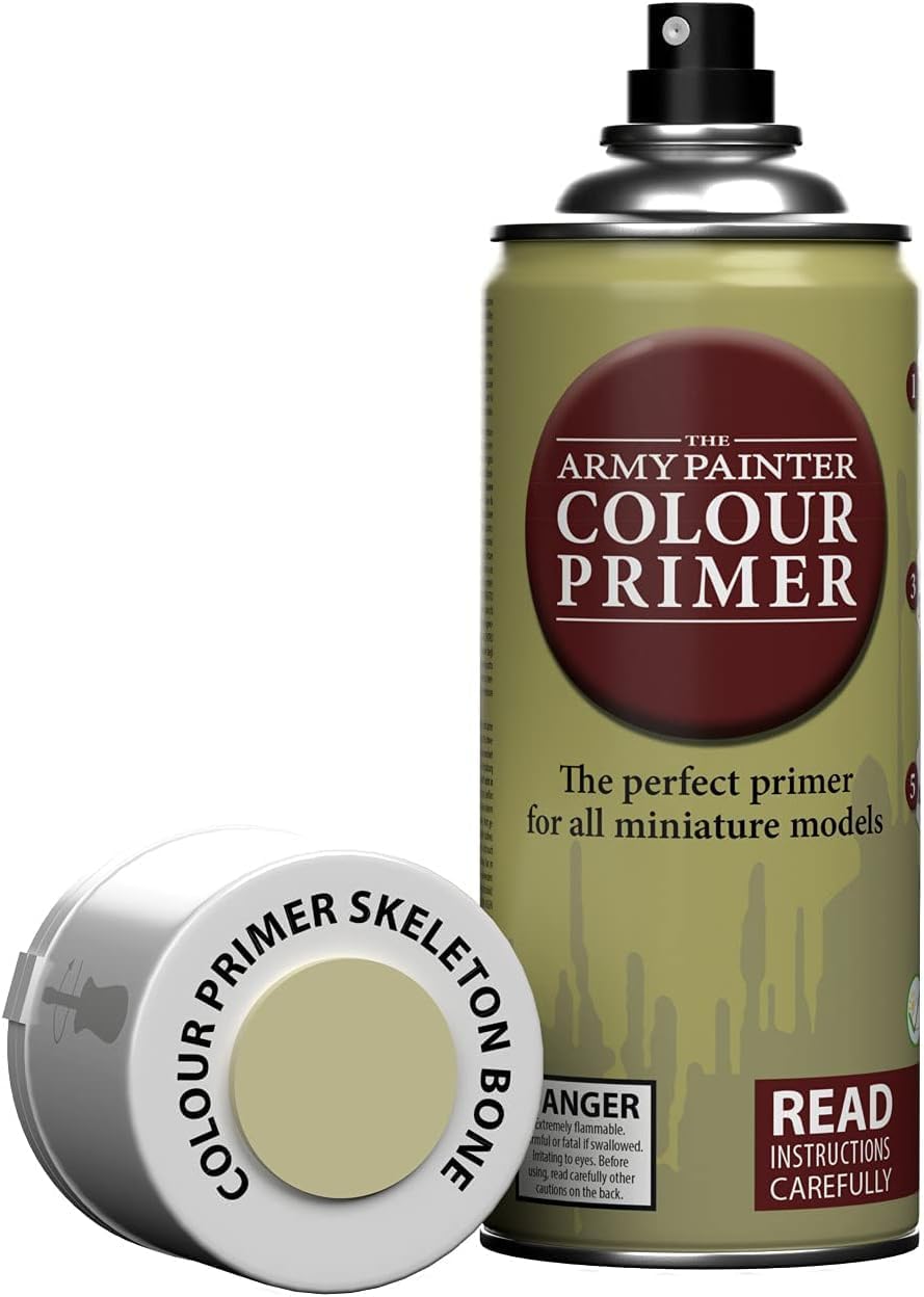 The Army Painter Colour Primer Skeleton Bone, 400 mL Acrylic Spray Primer