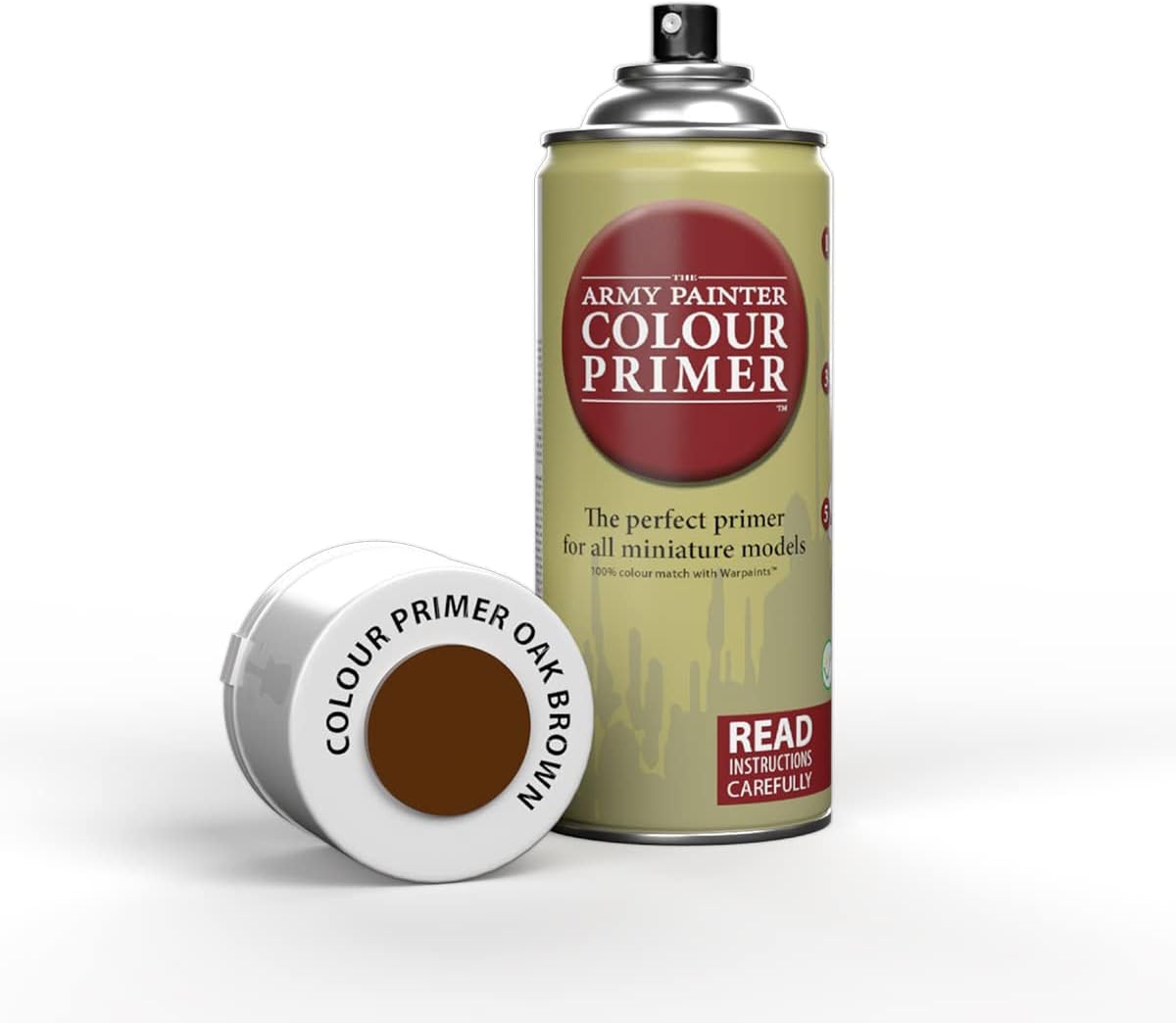 The Army Painter Colour Primer Oak Brown, 400 mL Acrylic Spray Primer