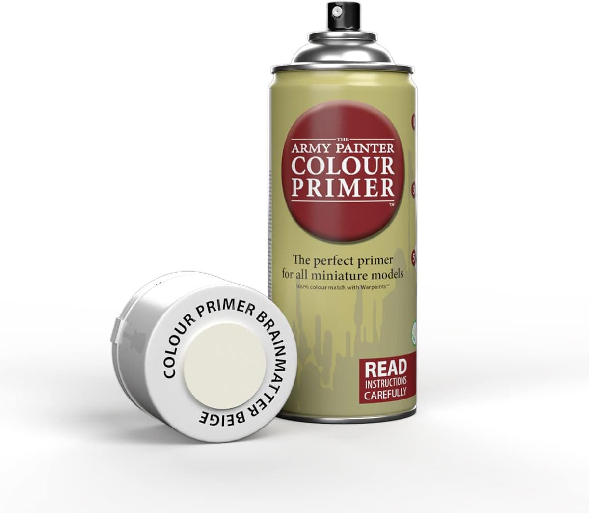The Army Painter Colour Primer Brainmatter Beige, 400 mL Acrylic Spray Primer