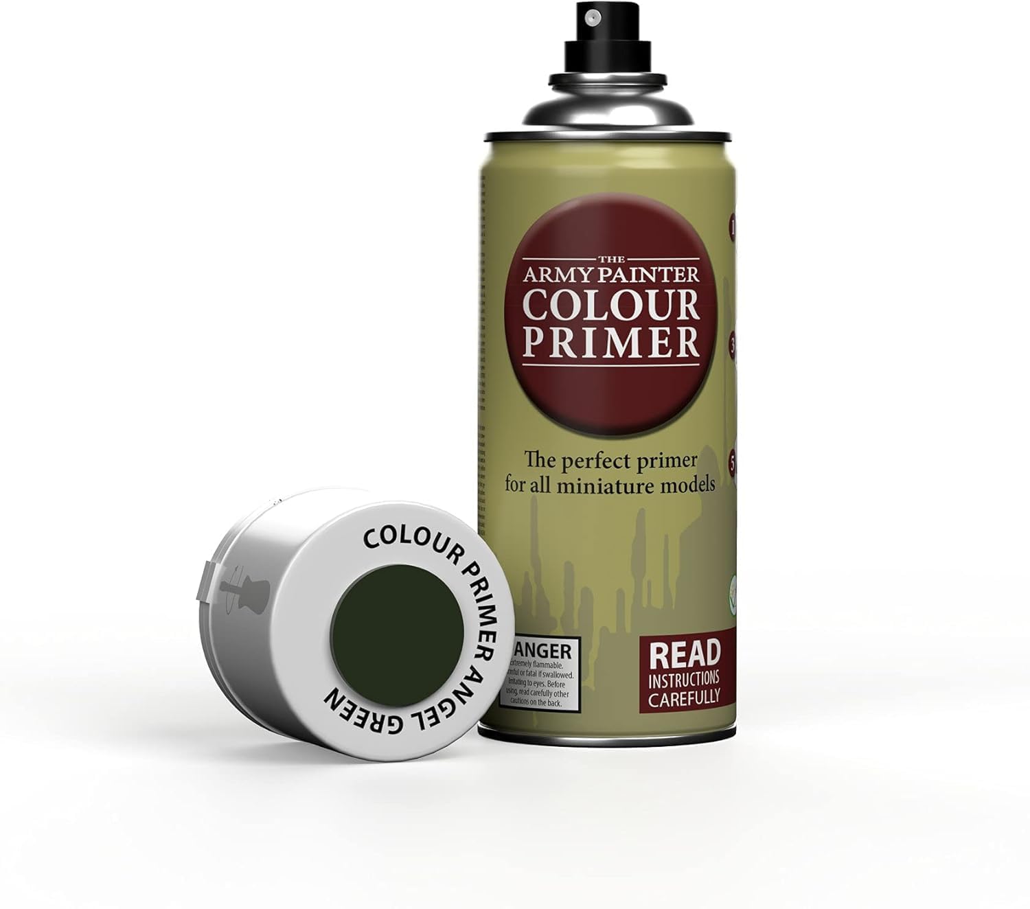 The Army Painter Colour Primer Angel Green, 400 mL Acrylic Spray Primer