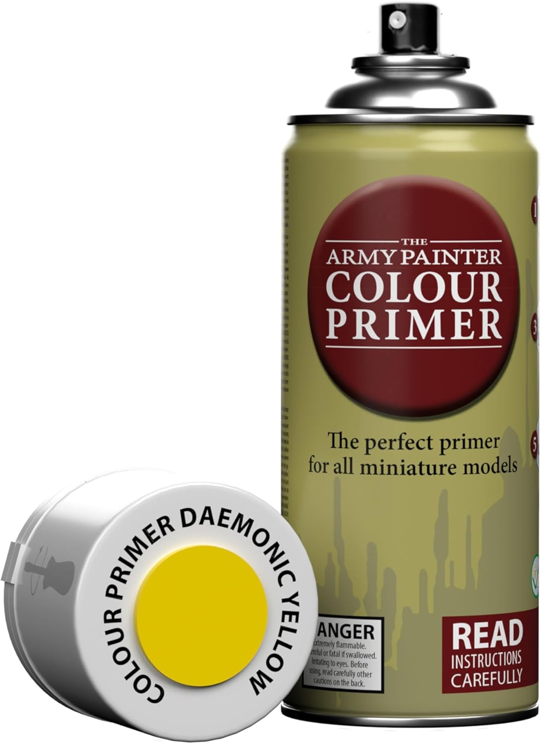 The Army Painter Colour Primer Daemonic Yellow, 400 mL Acrylic Spray Primer