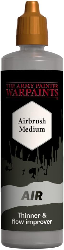 The Army Painter Airbrush Medium, 100ml Dropper Bottle Acrylic Paint Thinner, Flow Improver for Airbrushing and Painting Wargaming Miniatures