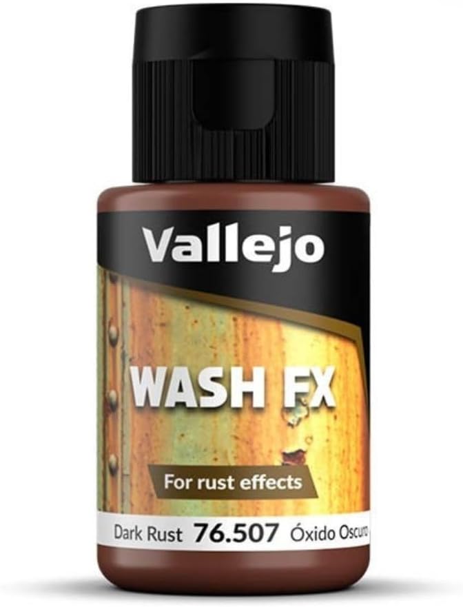 Vallejo Wash FX Dark Rust 35 ml - Designed for Rust Effects