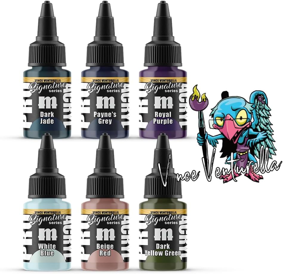 Monument Hobbies PRO Acryl Signature Series Set 1 - Vince Venturella