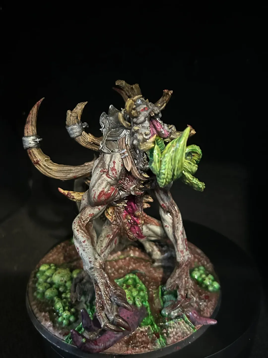 Hand-painted demon miniature