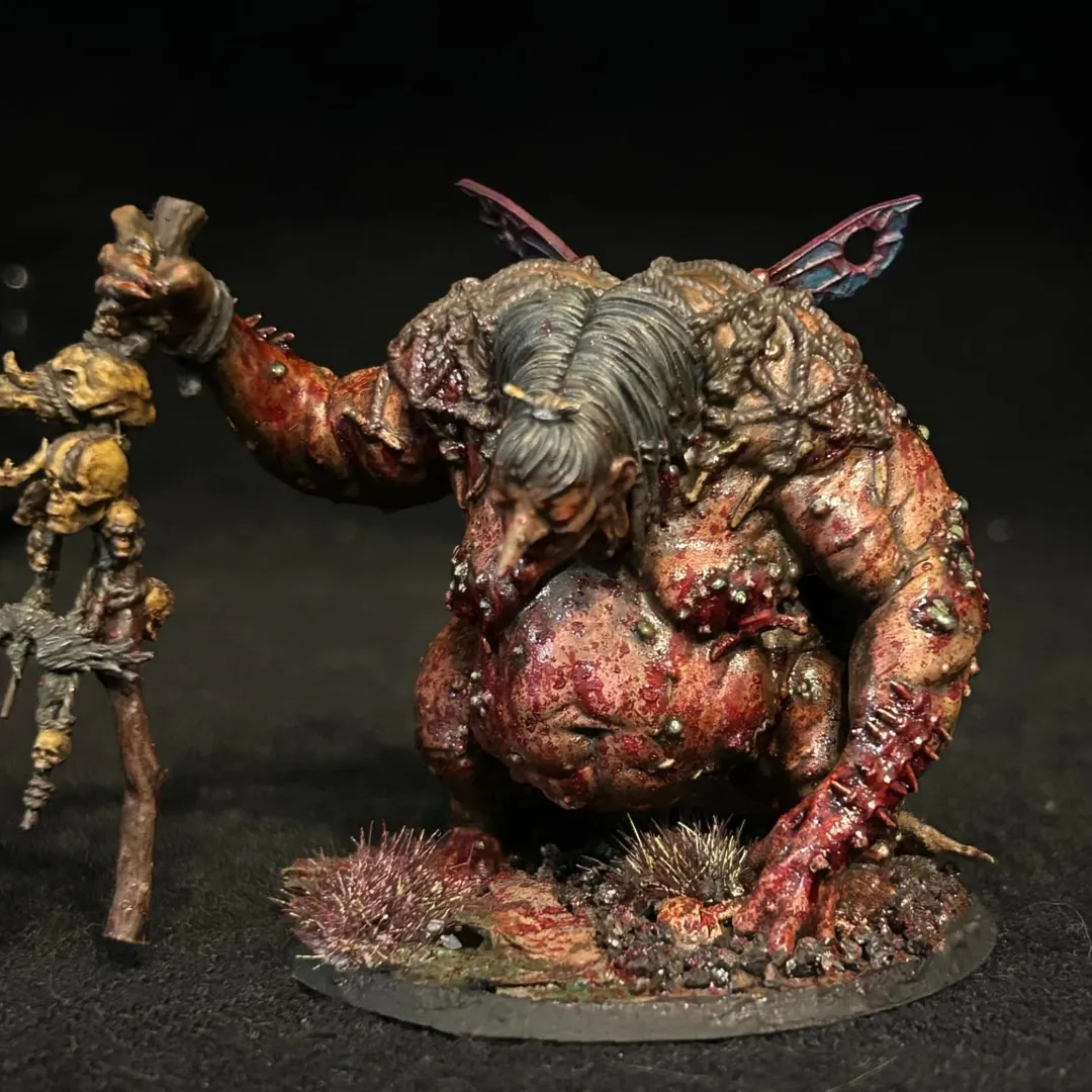 Hand-painted fae miniature